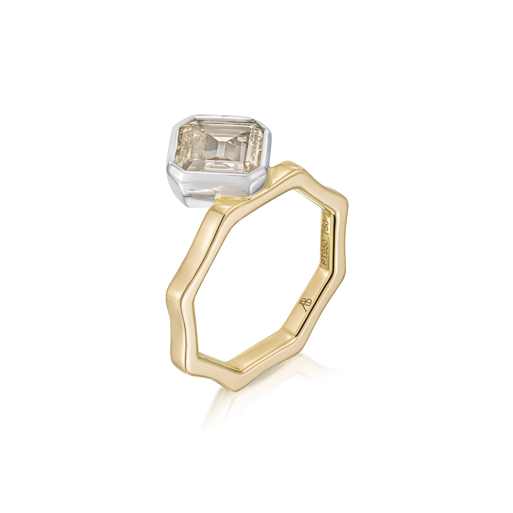 Brown Cube DiamondAnne Baker