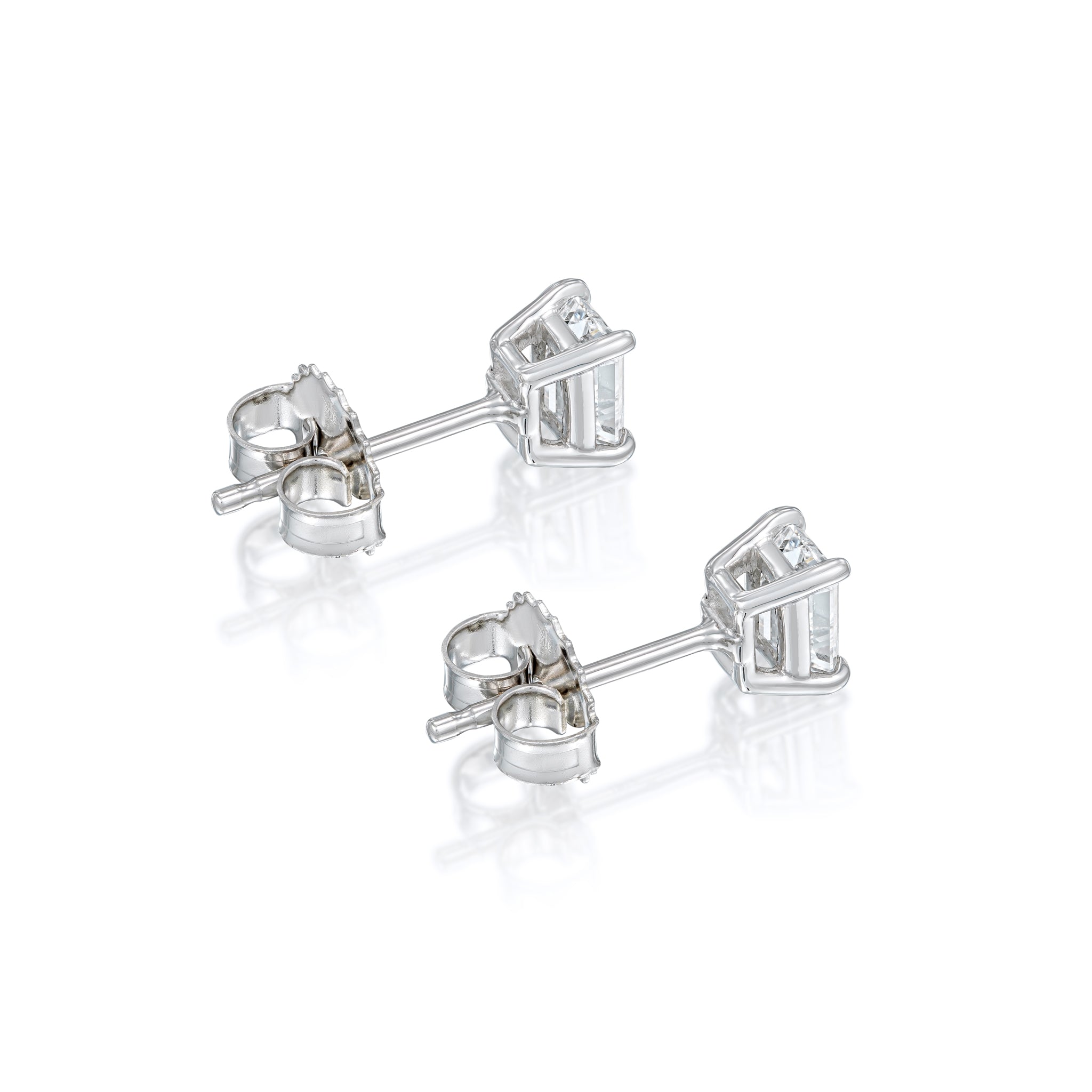 Emerald Cut StudsAnne Baker