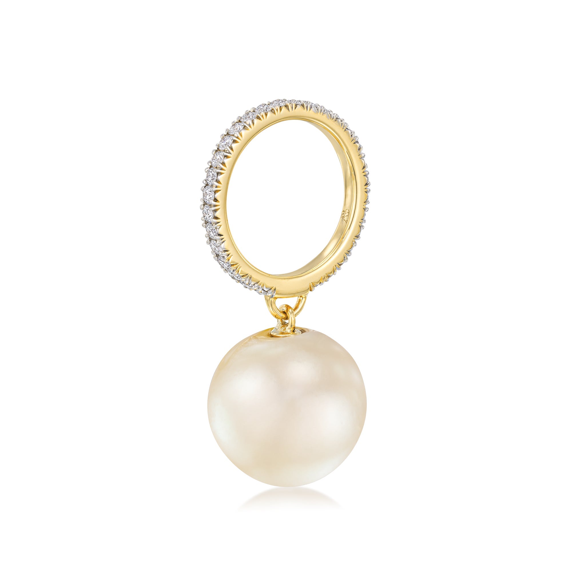 Floating Pearl RingAnne Baker