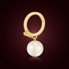 Floating Pearl RingAnne Baker