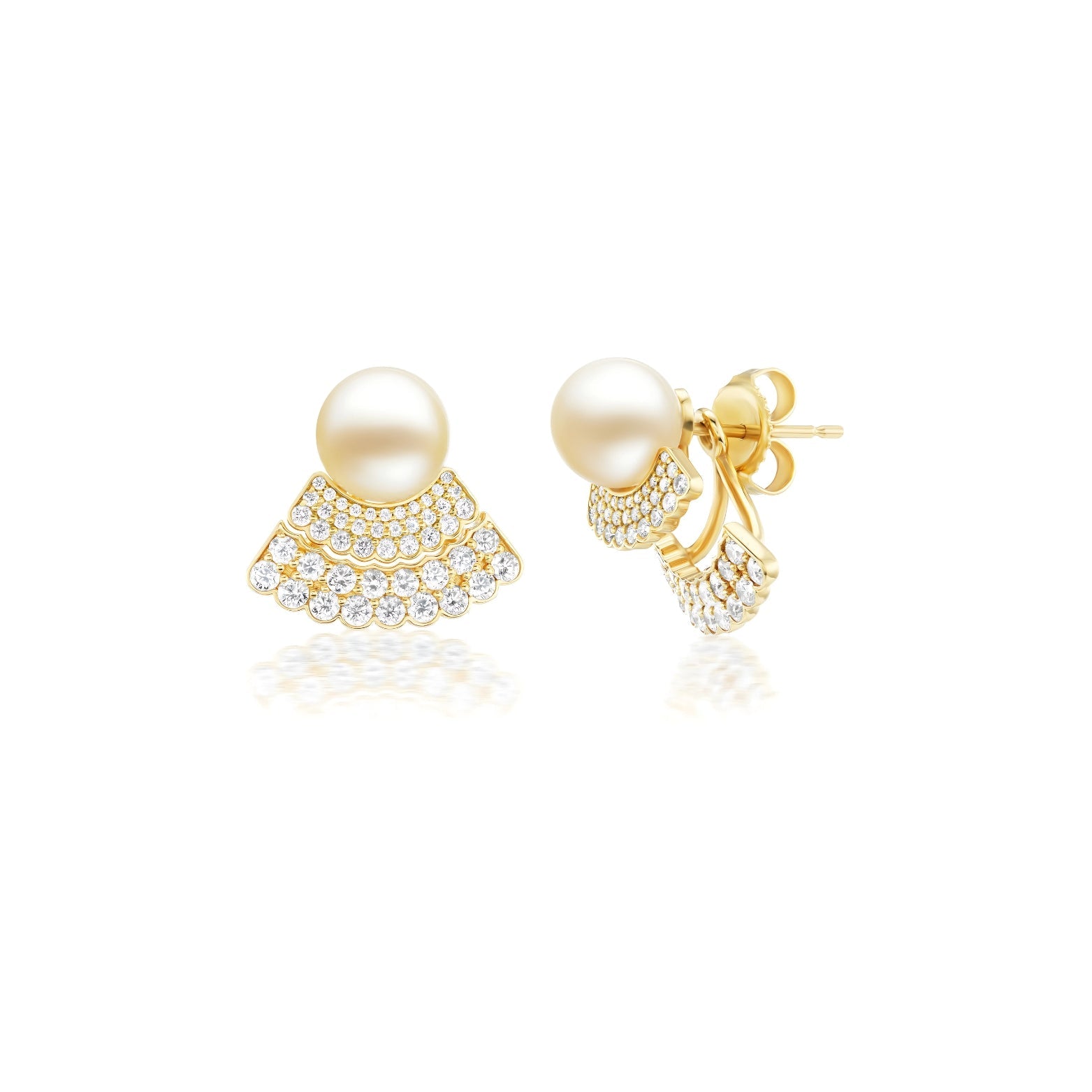 Loie Earrings with JacketsAnne Baker
