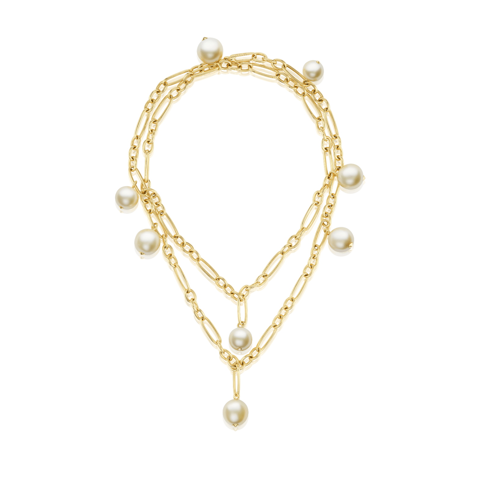 Pearl Chain NecklaceAnne Baker
