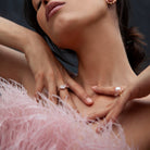 Pink Diamond and Padparadscha Sapphire Collector's StackAnne Baker