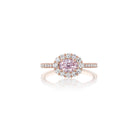 Pink Diamond and Padparadscha Sapphire Collector's StackAnne Baker