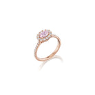 Pink Diamond and Padparadscha Sapphire Collector's StackAnne Baker