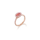 Pink Diamond and Padparadscha Sapphire Collector's StackAnne Baker