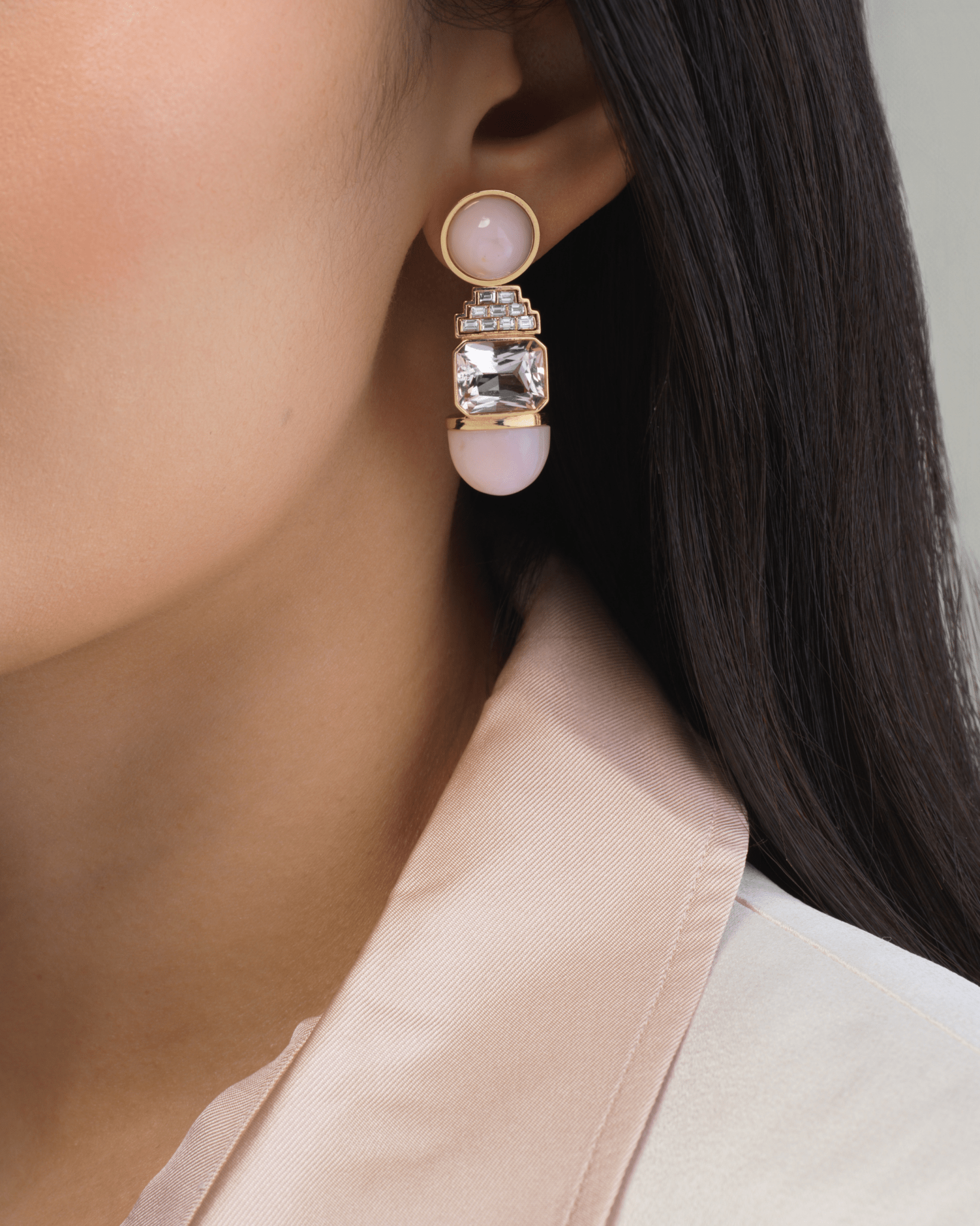 Pink Fantasy EarringsAnne Baker