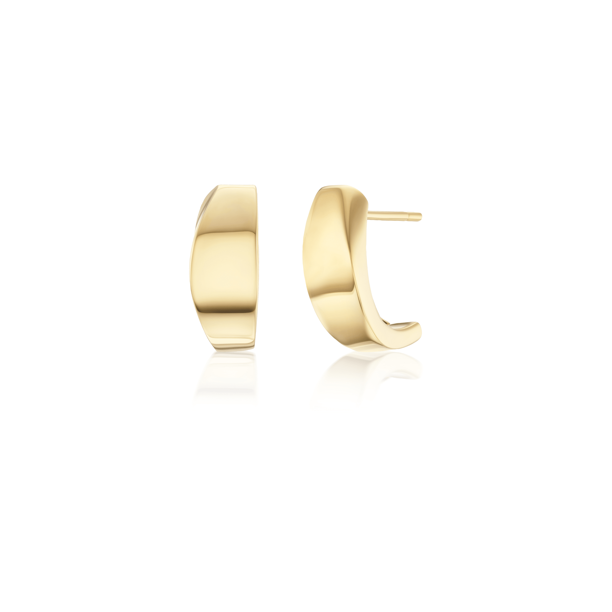 Polished and Curve StudsAnne Baker