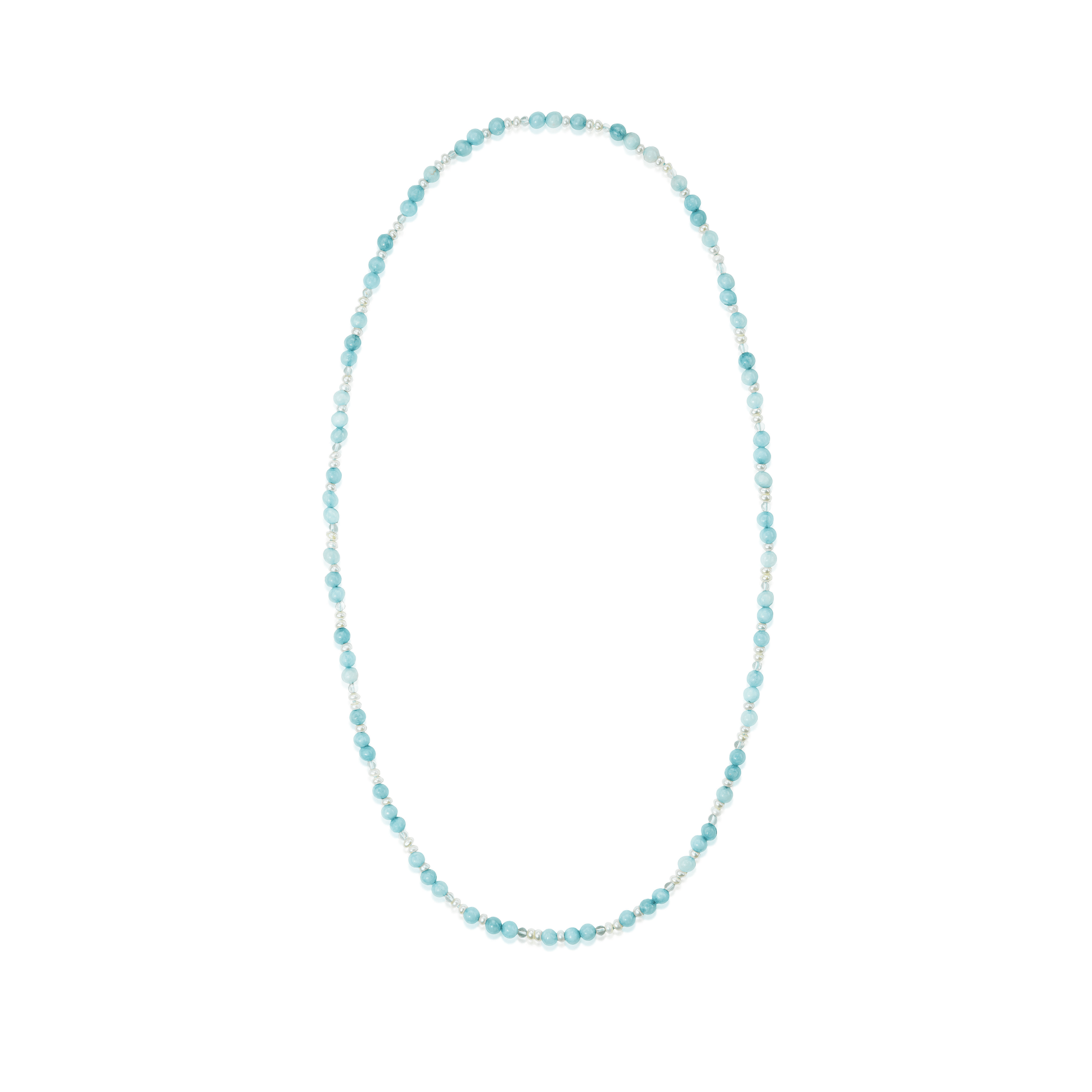 Sea Foam Aquamarine NecklaceAnne Baker