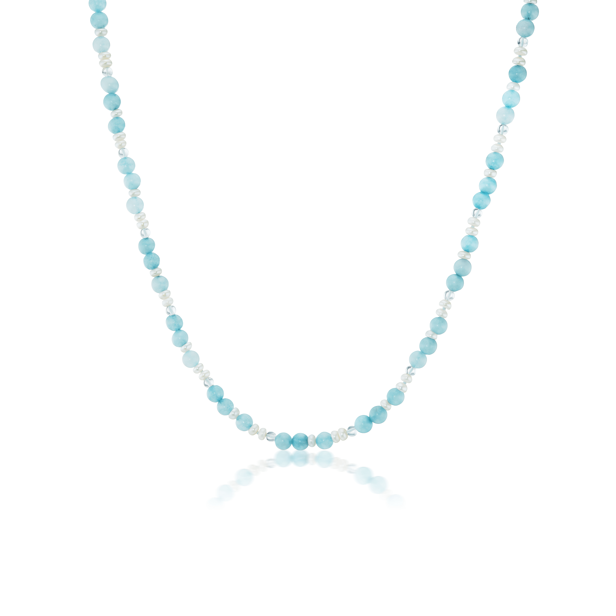 Sea Foam Aquamarine NecklaceAnne Baker
