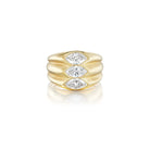 Three Marquise RingANNE BAKER