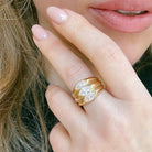 Three Marquise RingANNE BAKER