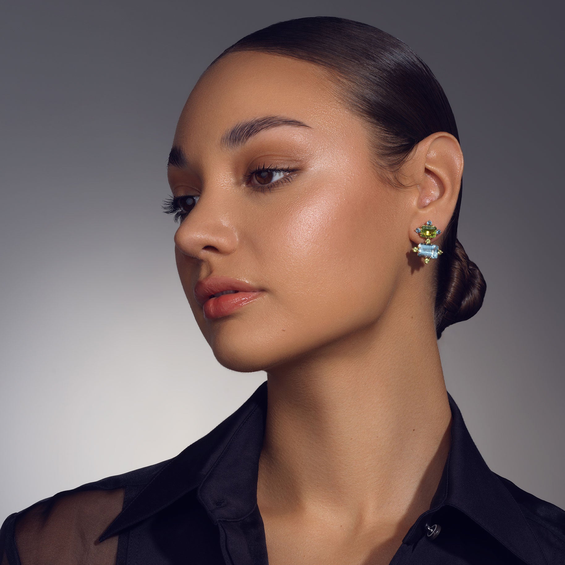 Di Double Step EarringsAnne Baker