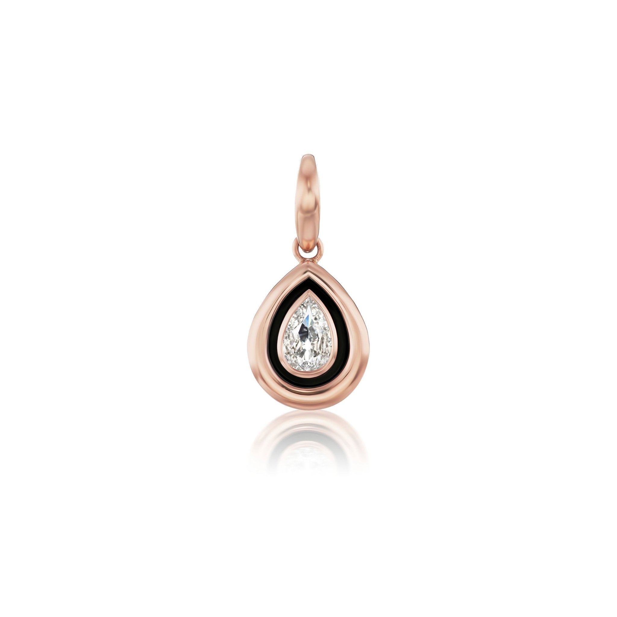 Diamond Pear PendantAnne Baker