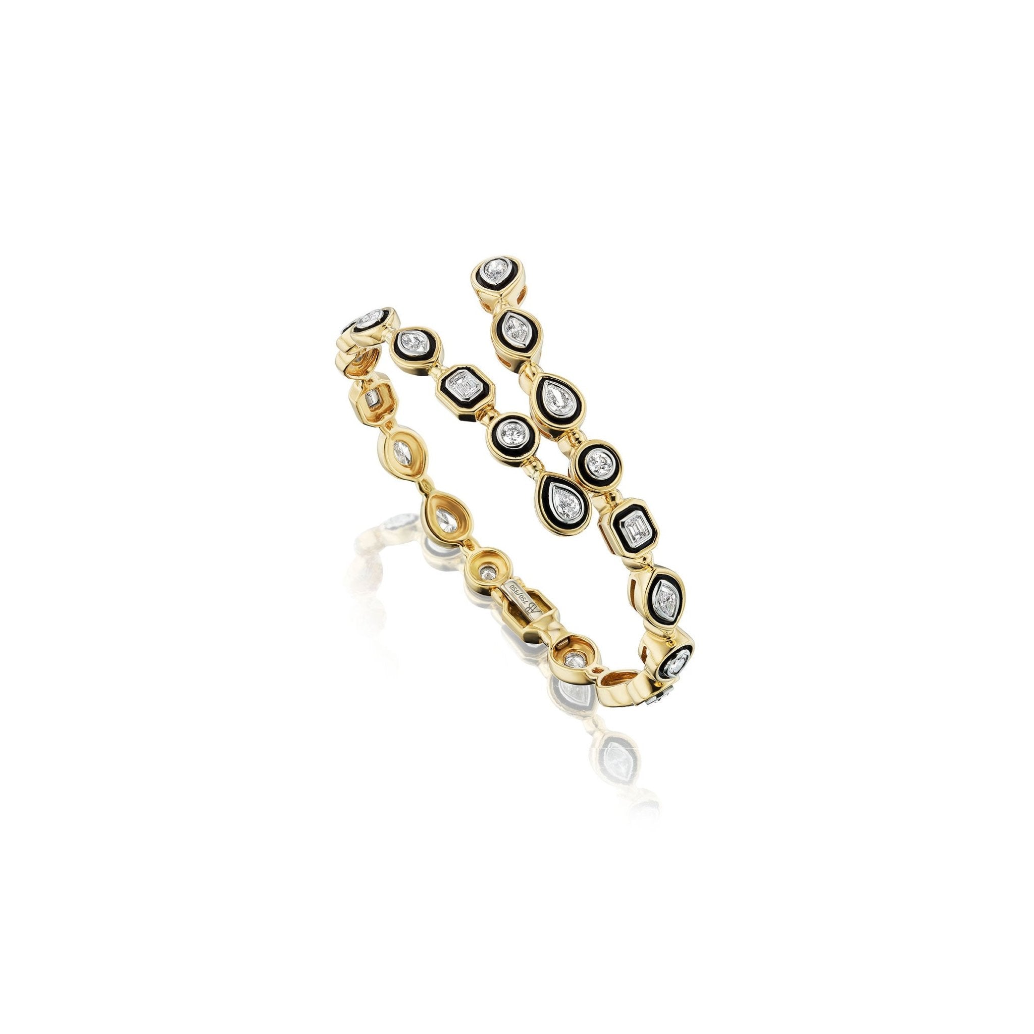 Diamond Serpent BangleAnne Baker