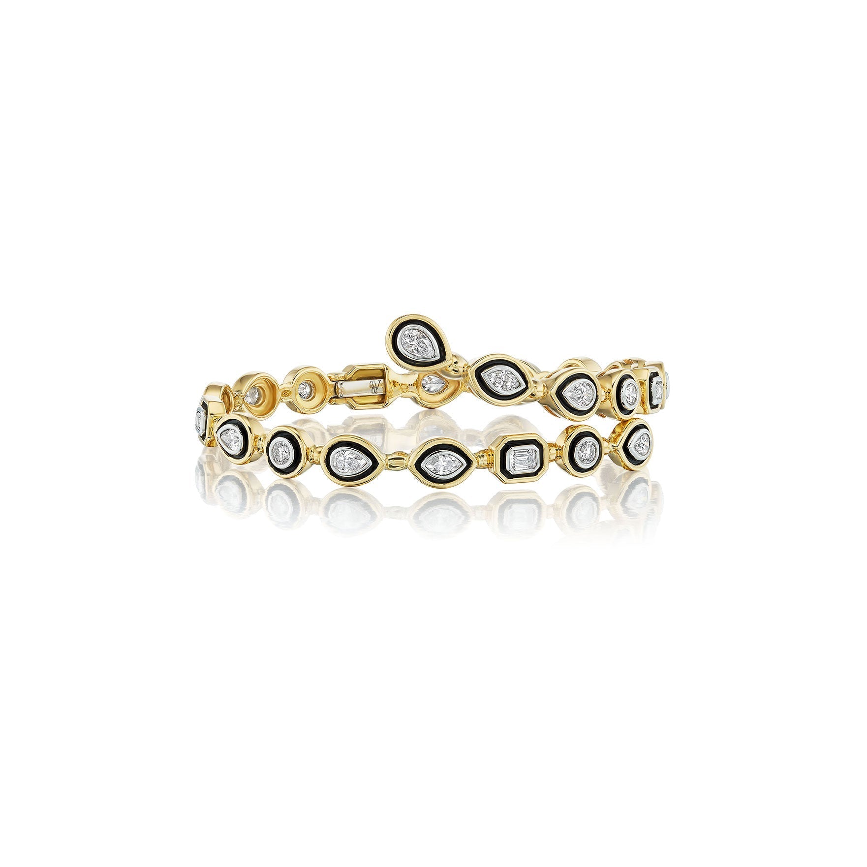 Diamond Serpent BangleAnne Baker