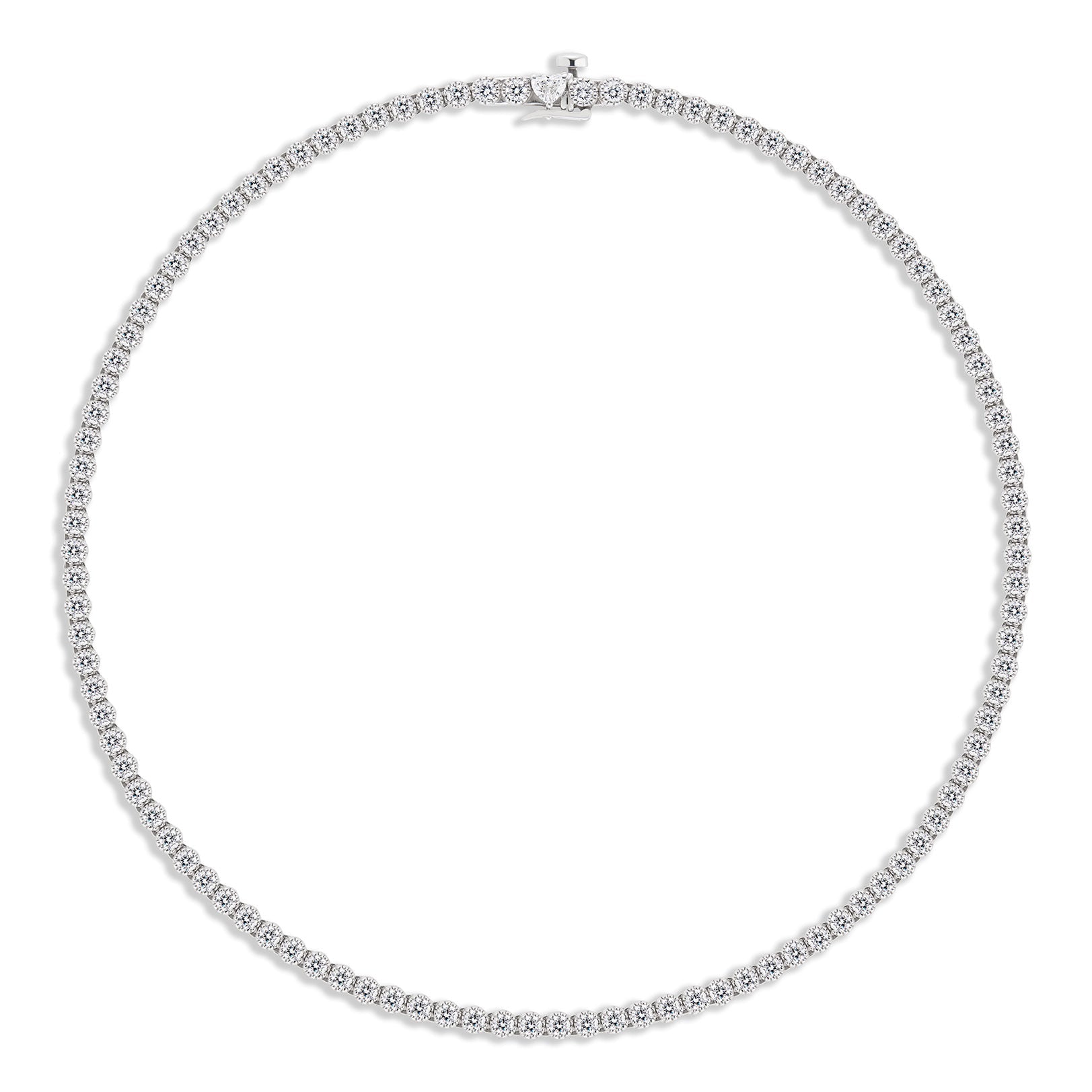 Grace Diamond Tennis NecklaceAnne Baker