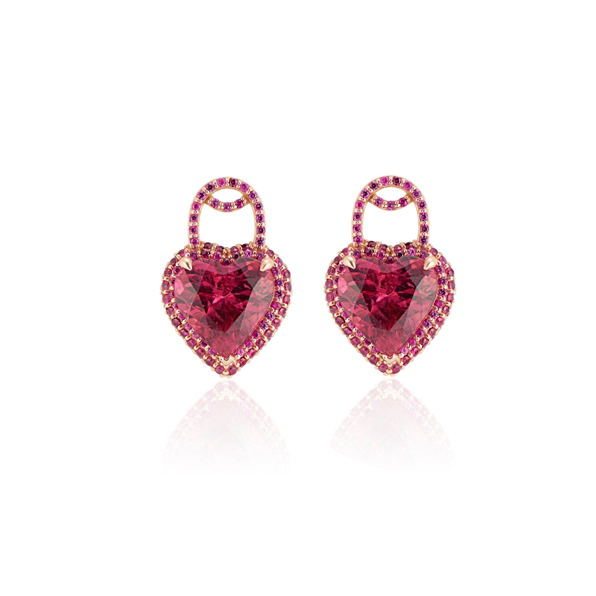Heart Earring JacketsAnne Baker