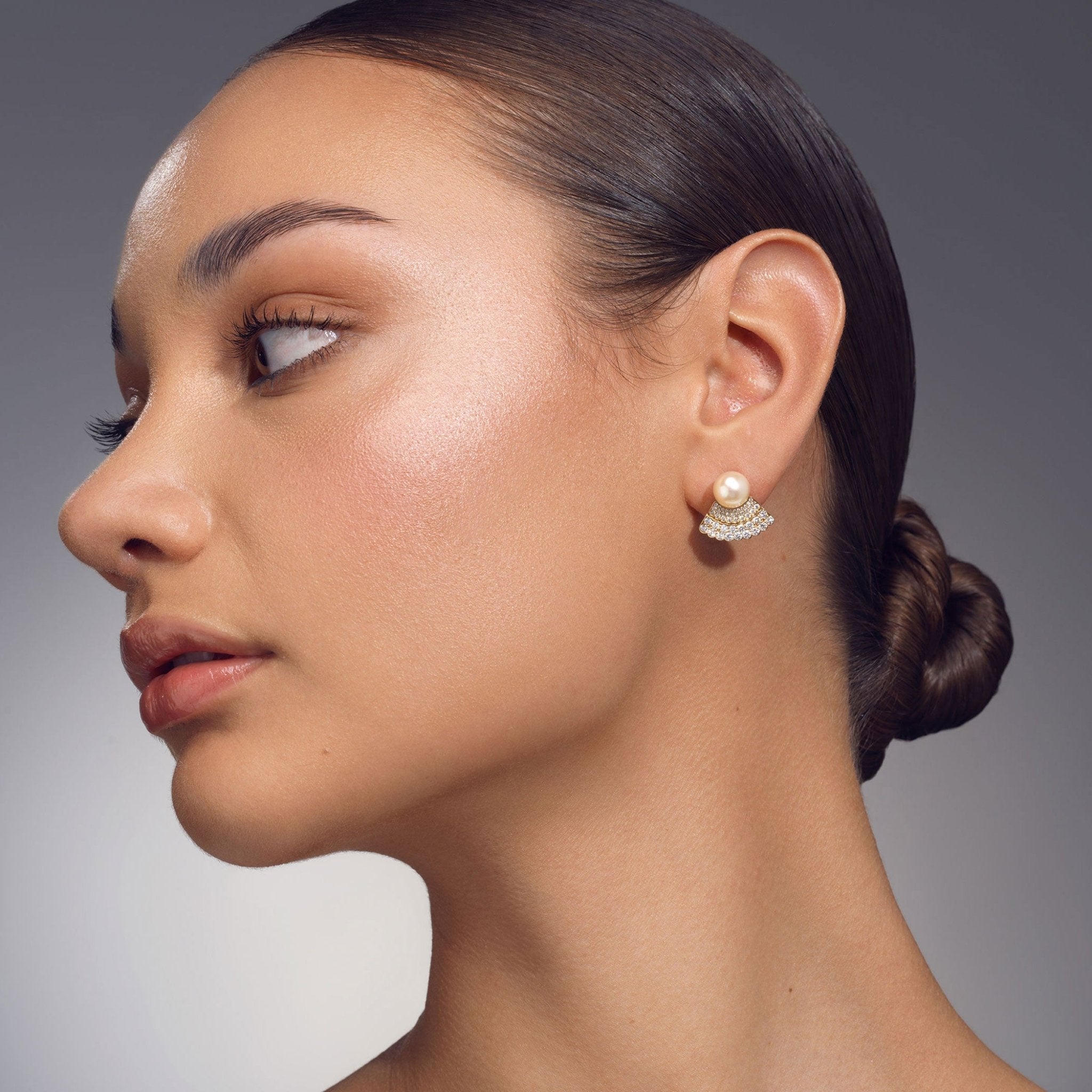 Loie Earrings with JacketsAnne Baker
