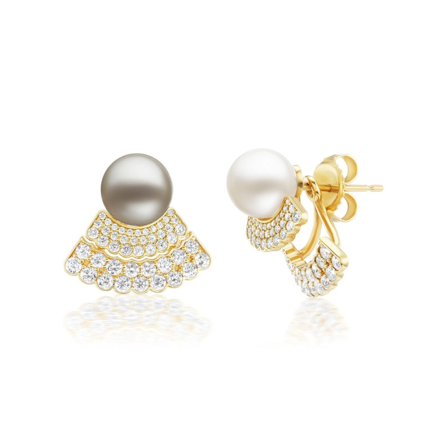 Loie Earrings with JacketsAnne Baker