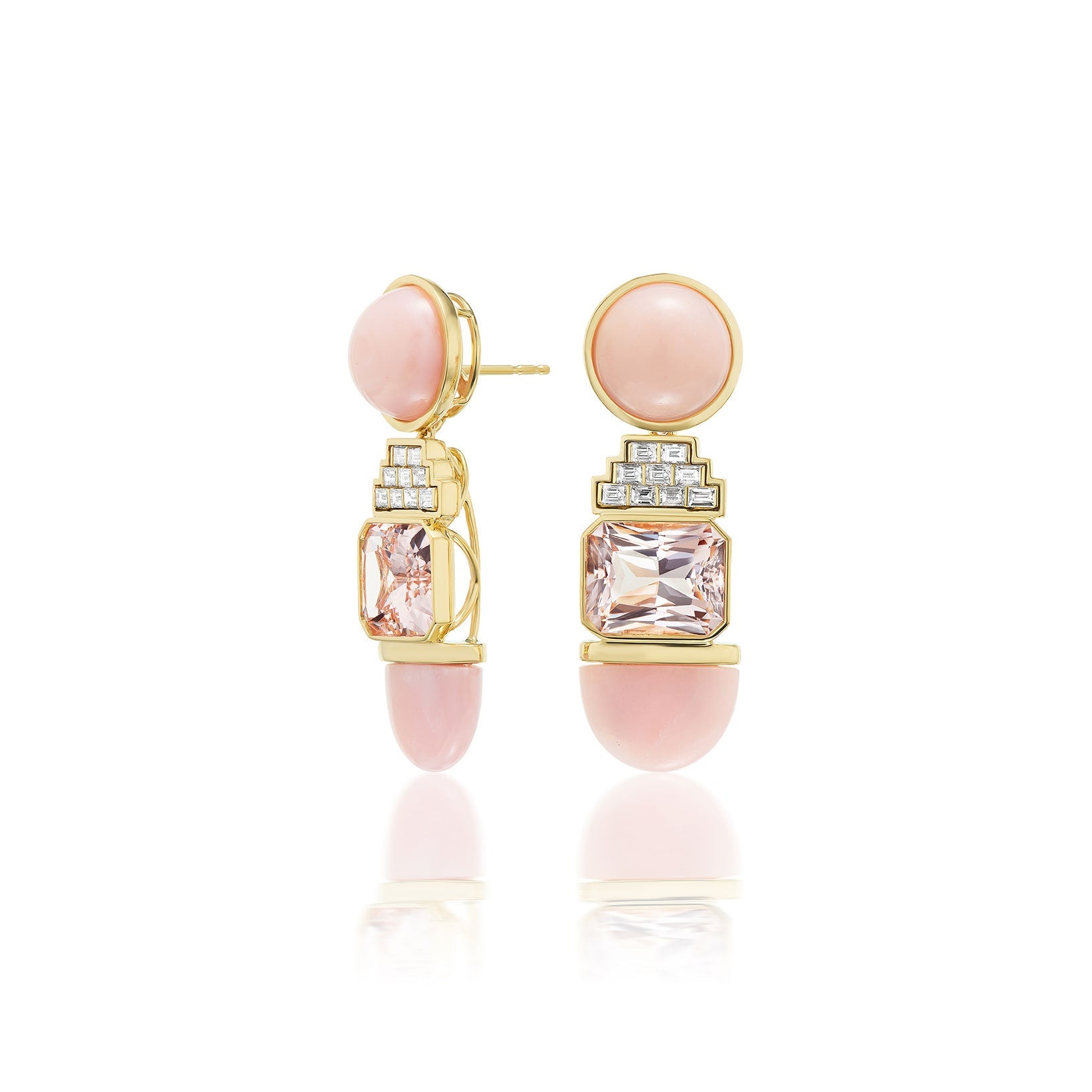 Pink Fantasy EarringsAnne Baker