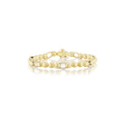 Signature Link Bracelet with Micro-Pavé DiamondsAnne Baker