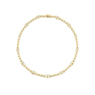 Signature Link Necklace with Diamonds in 18kAnne Baker