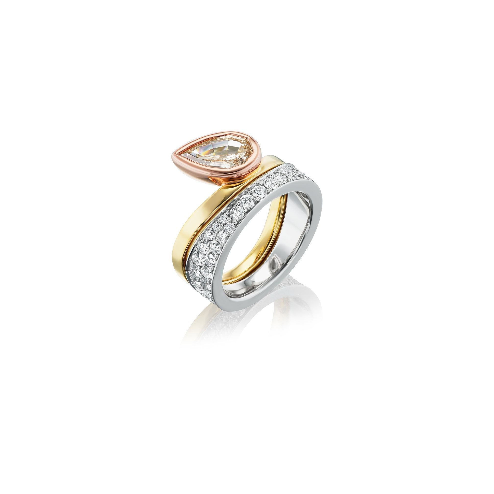 Softwave Ring StackAnne Baker
