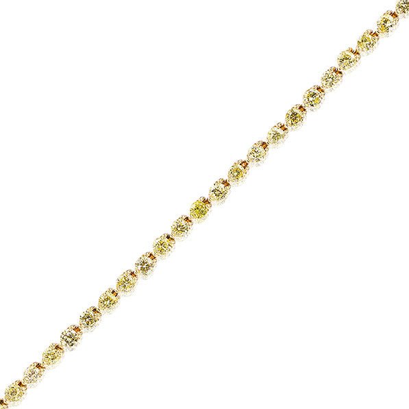 Tri-Set Tennis Bracelet I with Yellow DiamondsANNE BAKER