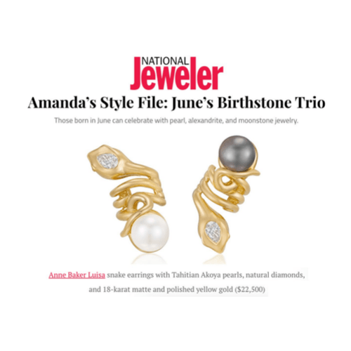National Jeweler - Anne Baker