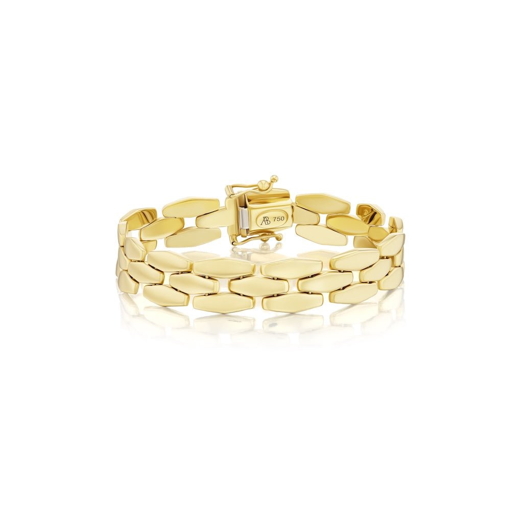 Abstract Link BraceletAnne Baker