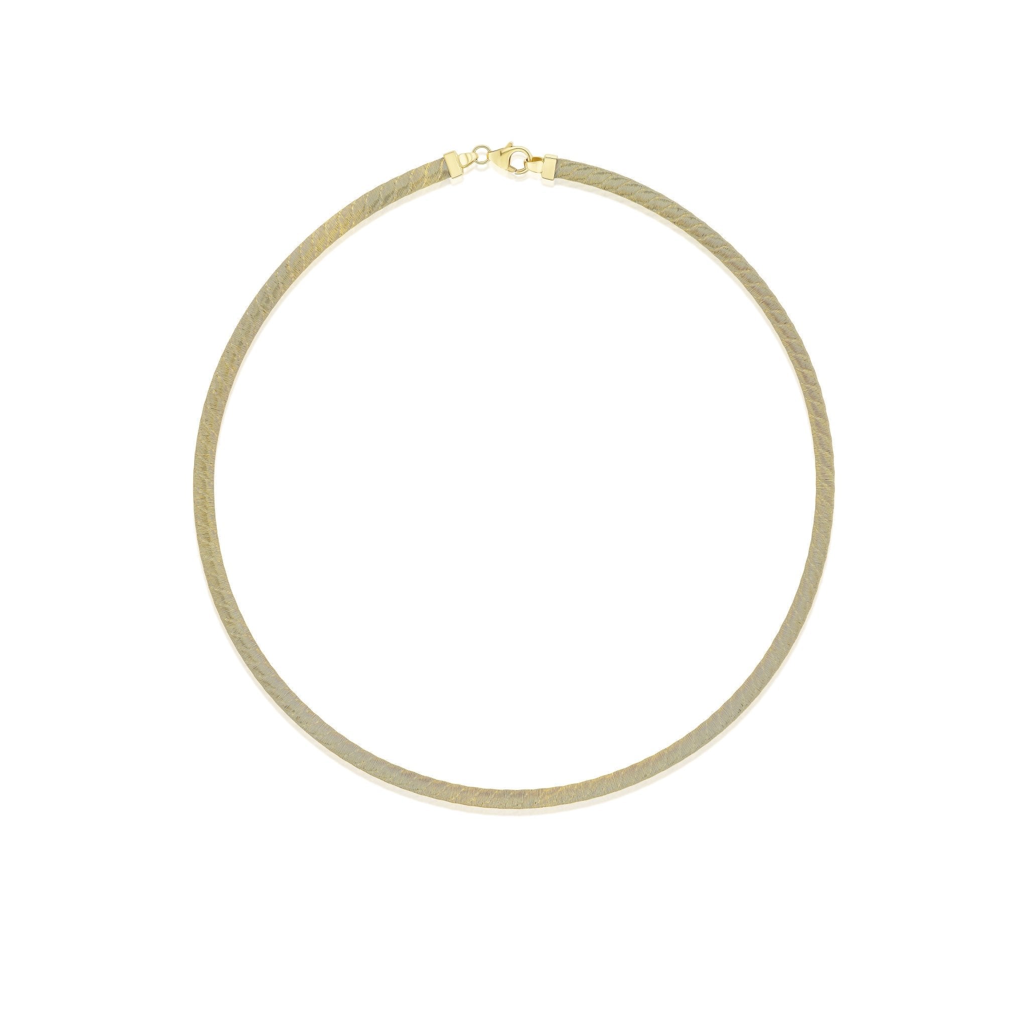 Braided Gold CollarAnne Baker