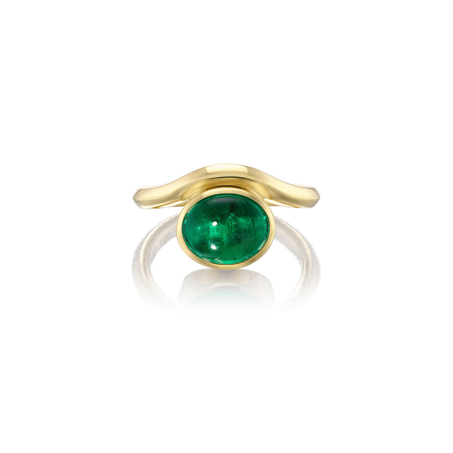 Emerald Eye Cabochon RingAnne Baker