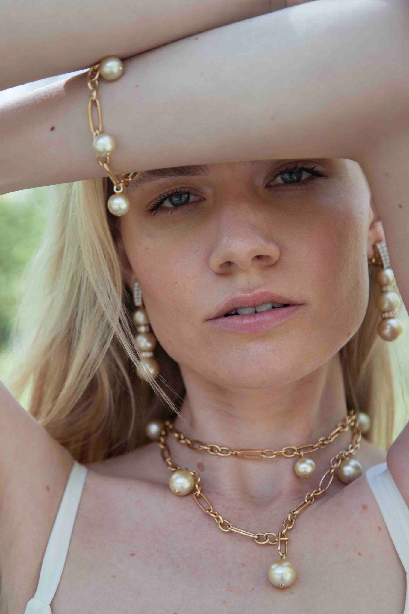 Pearl Chain BraceletAnne Baker