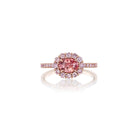 Pink Diamond and Padparadscha Sapphire Collector's StackAnne Baker