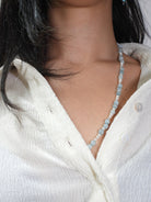 Sea Foam Aquamarine NecklaceAnne Baker