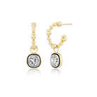 Signature Hoop With Old Mine Cut Diamond DropsAnne Baker