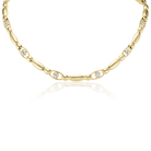 Signature Link Necklace with Diamonds IIAnne Baker