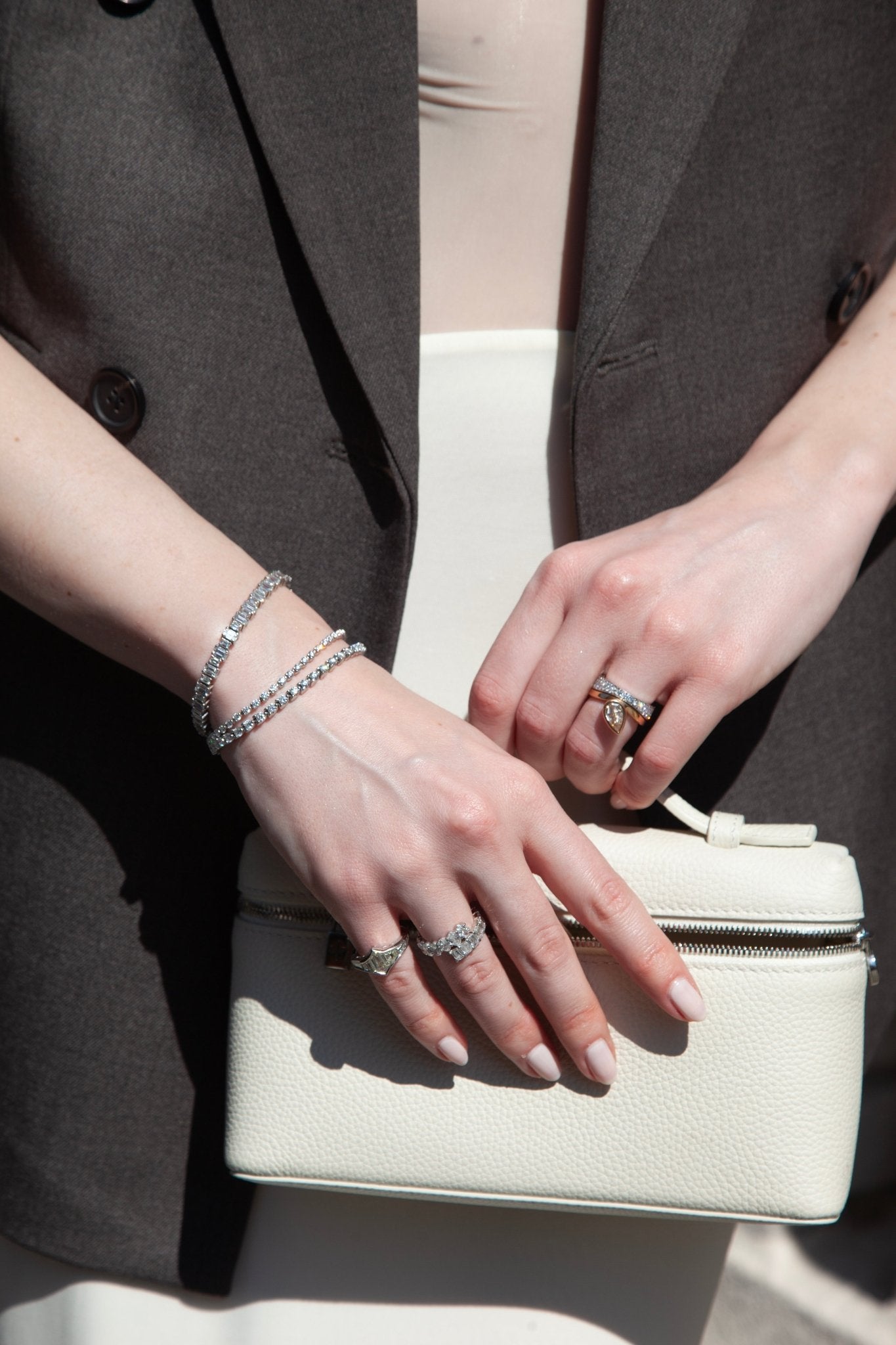 Tri - Set Tennis Bracelet IAnne Baker